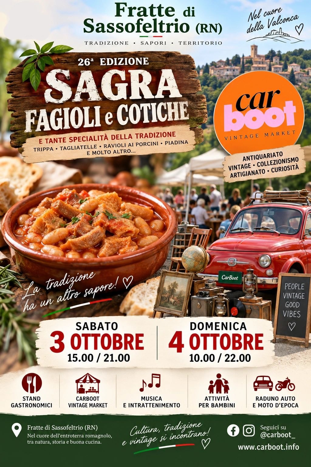 Sagra Fagioli e Cotiche — Fratte di Sassofeltrio